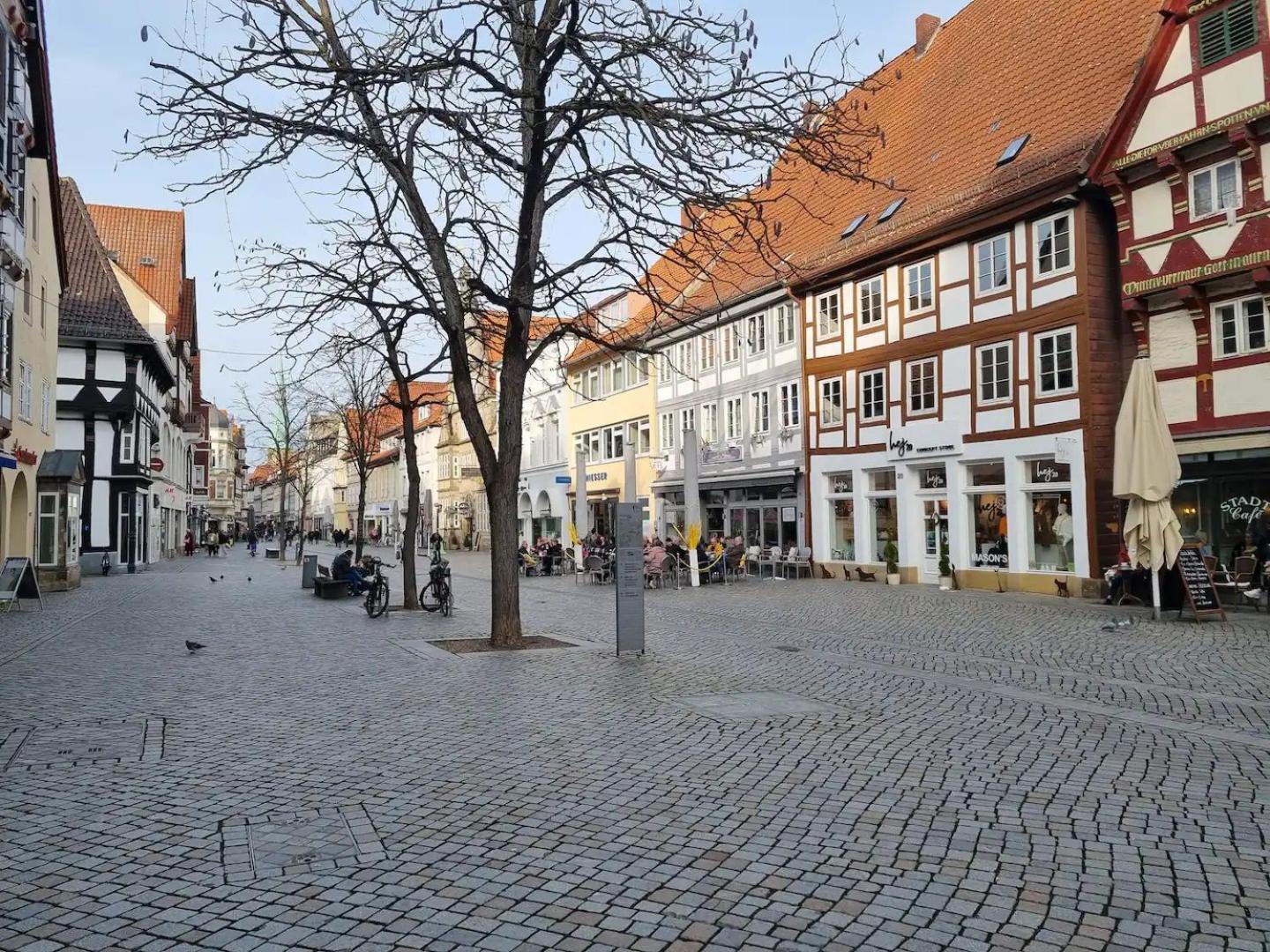 Charysma - Billard-Loft, Fussgaengerzone, Schlafzimmer Mit Smart-Tv, Parkplatz Hamelin Kültér fotó